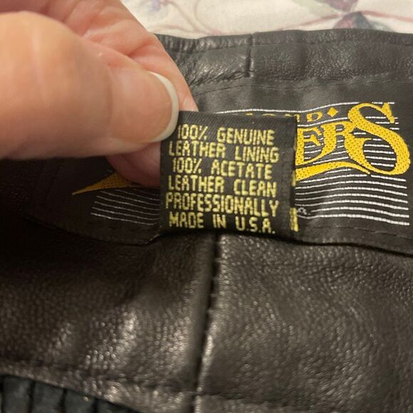 Diamond Leathers Women’s Fringe/Silver Studded Leather Western/Cowgirl Belt - Picture 4 of 15